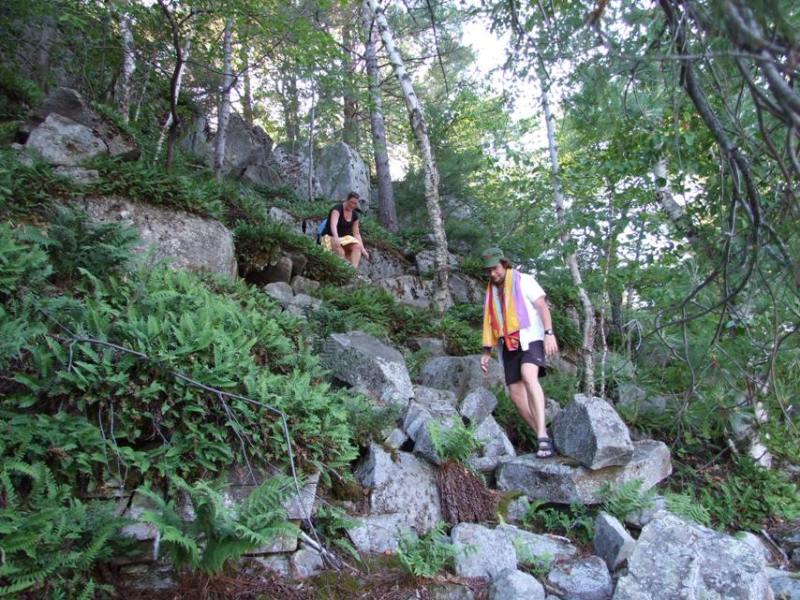 Hiking on Georgian Bay, Honey Harbour