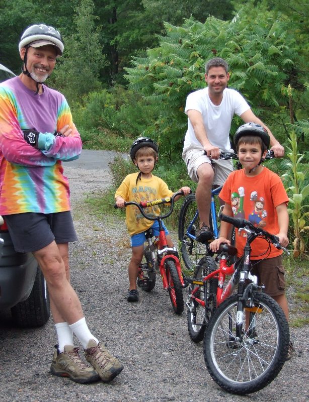 Biking, cycling on Georgian Bay, Honey Harbour