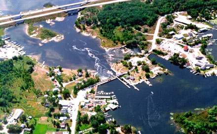 Lock 45 in Port Severn