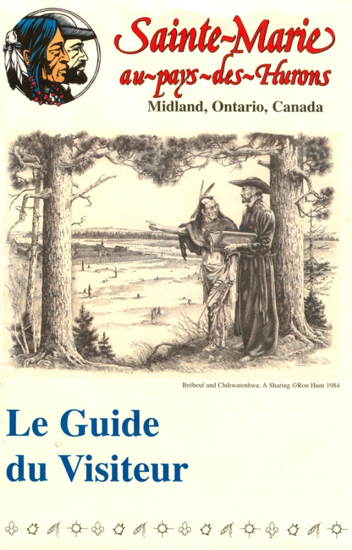 Le Guide du Visiteur pour Sainte-Marie au-pays-des-Hurons, Midland, Ontario