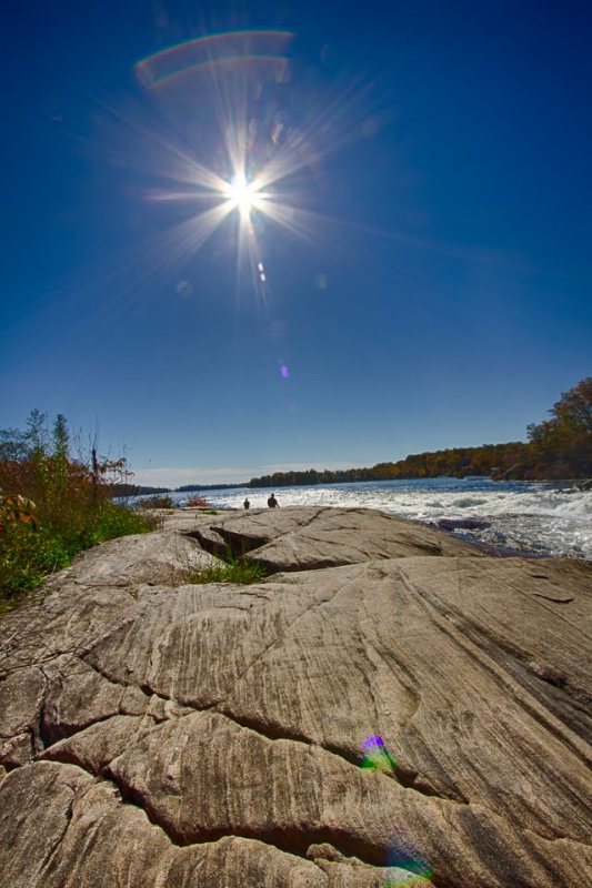 White's Falls, on the way to Big Chute Marine Railway