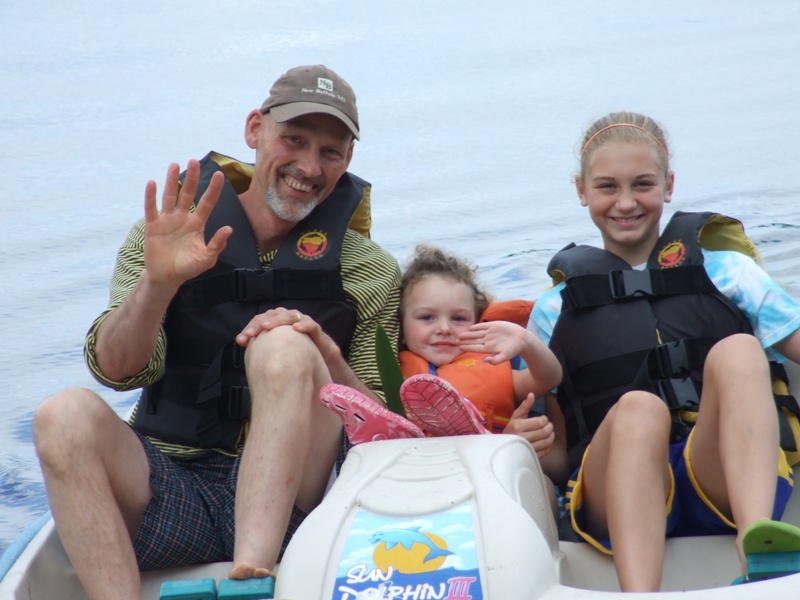 Paddle Boat friends