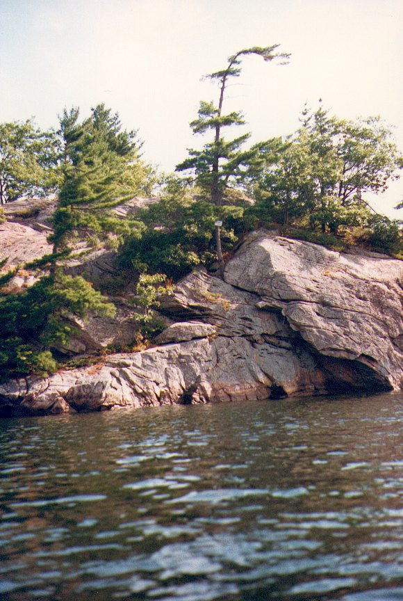 waterfront near Honey Harbour on Georgian Bay