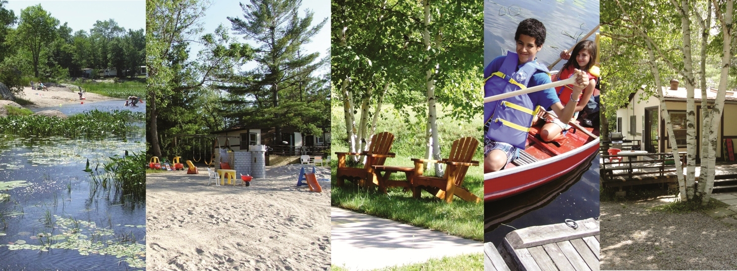 Elm Cove Cottages in Honey Harbour, Georgian Bay, Canada