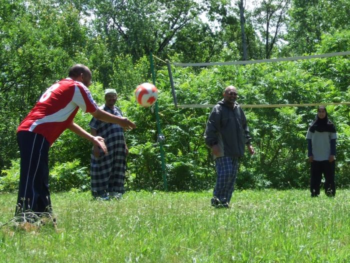 Family volleyball