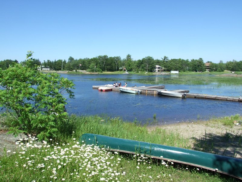 Cottage #5 view to docks