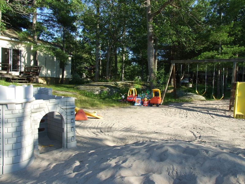 Cottage #4, view from the beach