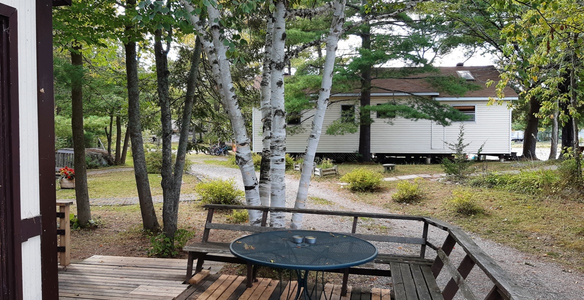 looking towards the beach and cottage #4