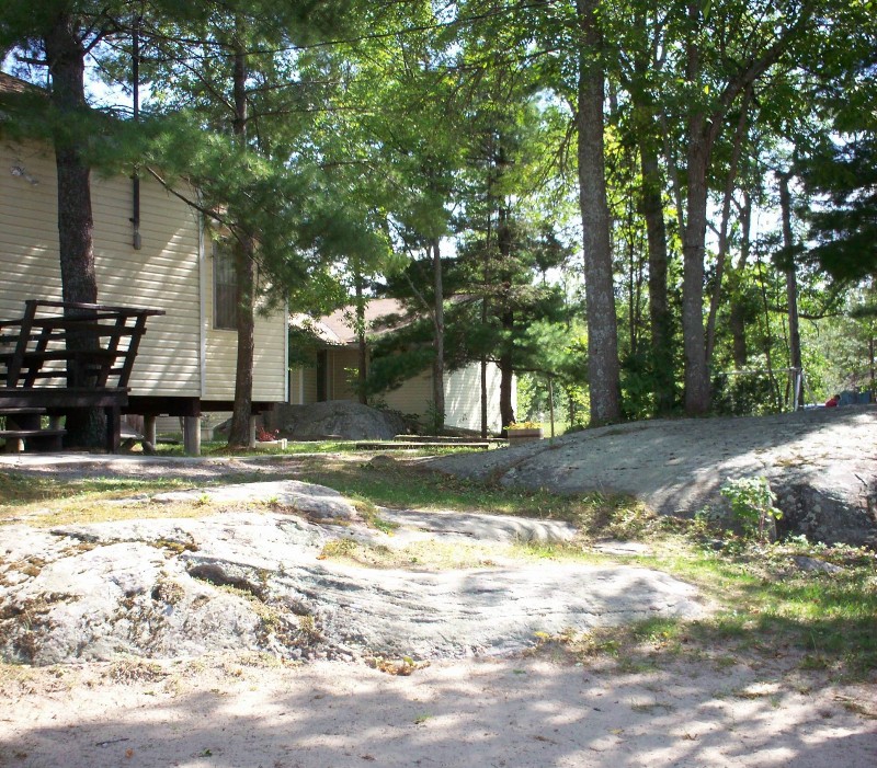 Cottage 4 & 7 from the beach