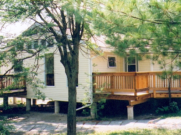 decks and entrances for cottage #7