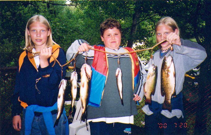 A haul of catfish & bass